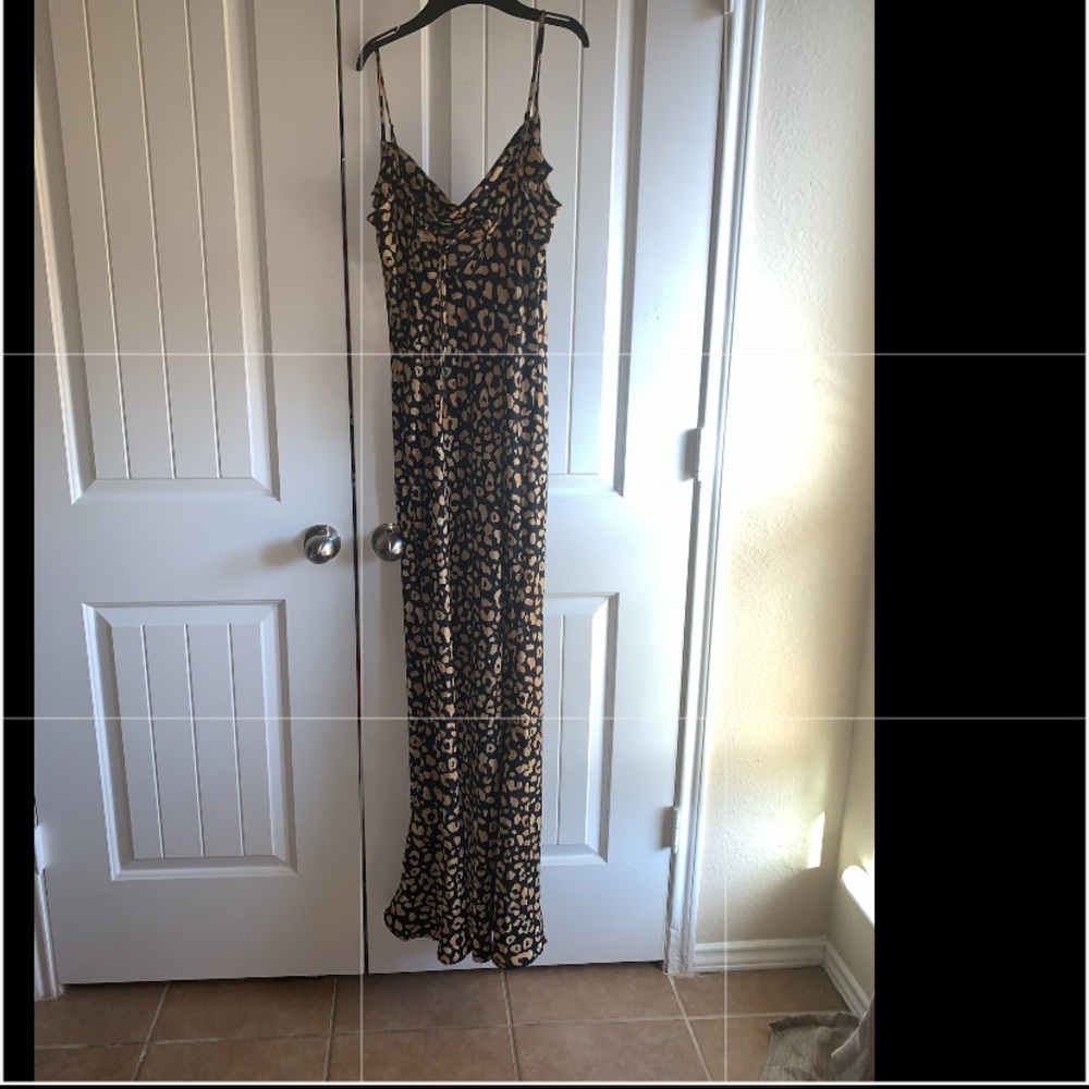 Leopard print dress